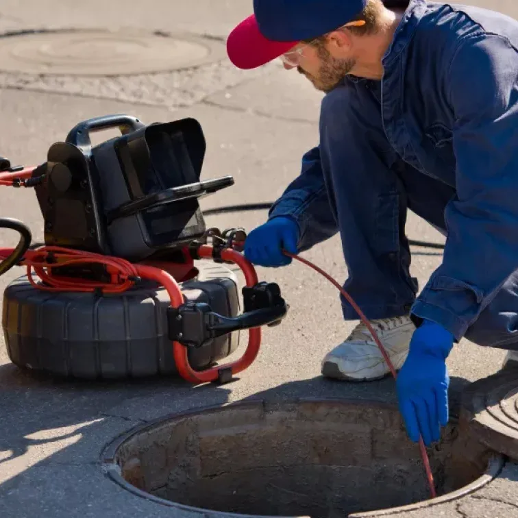 Inspection de conduites de plomberie par caméra